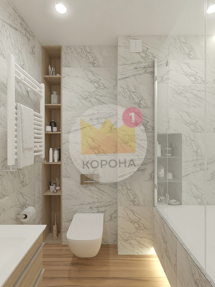 Дизайн-проект квартиры ЖК Солнечный Олимп