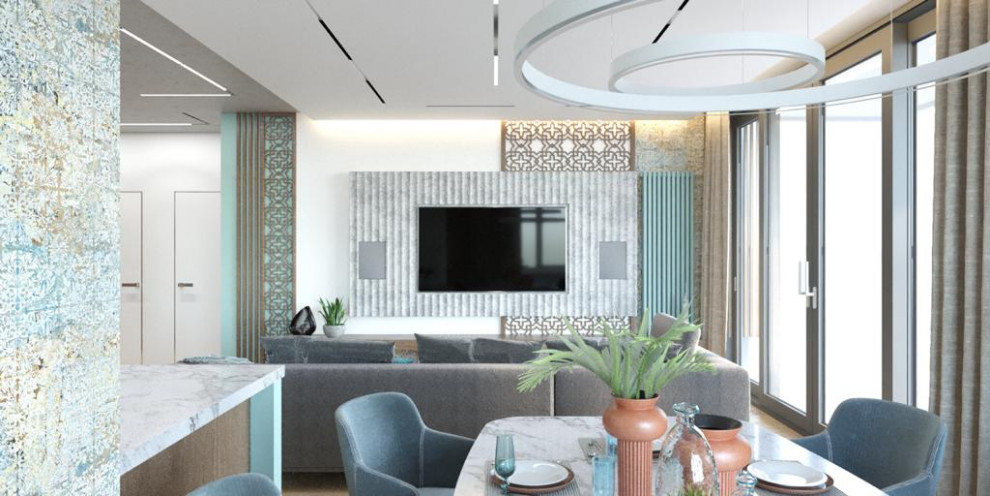 3Д панели АРТпроект в гостинных