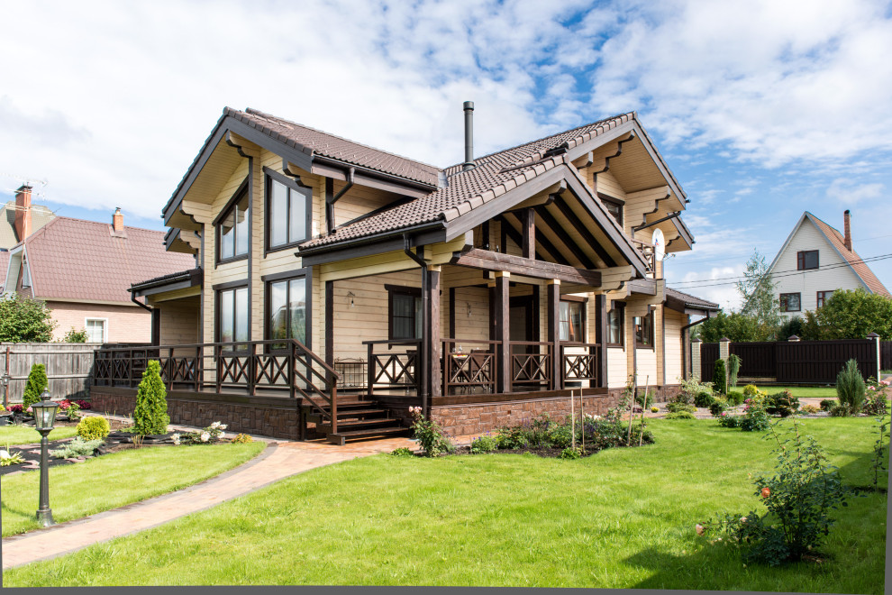 Дом из клееного бруса К-197-1