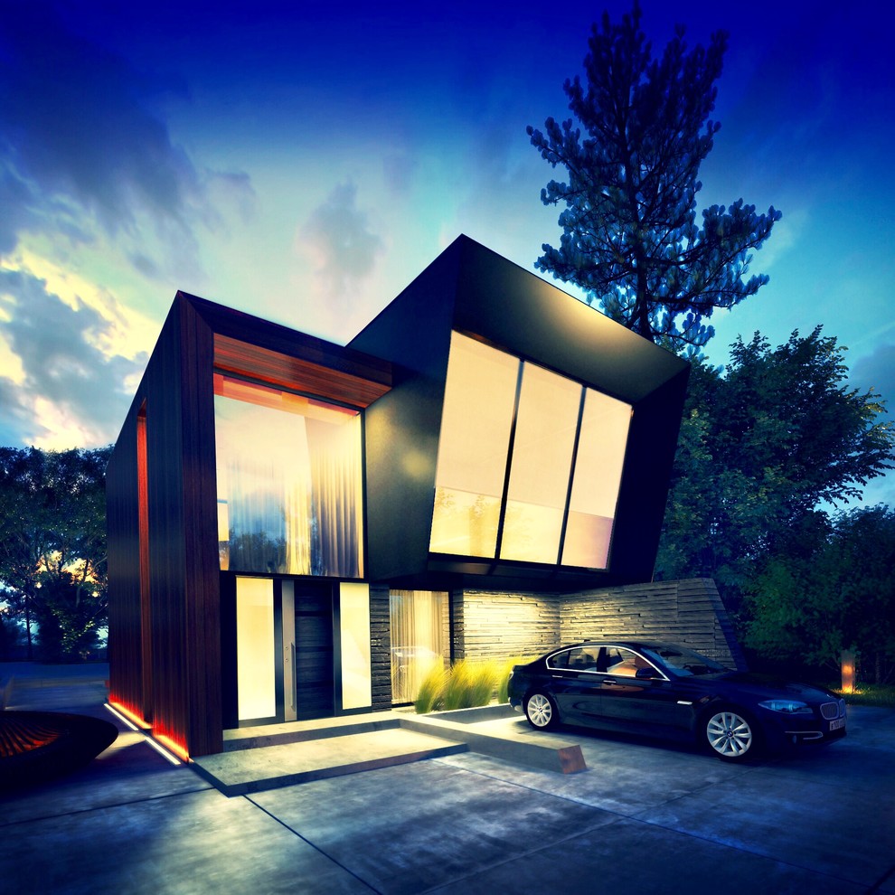 Проект компактного загородного дома