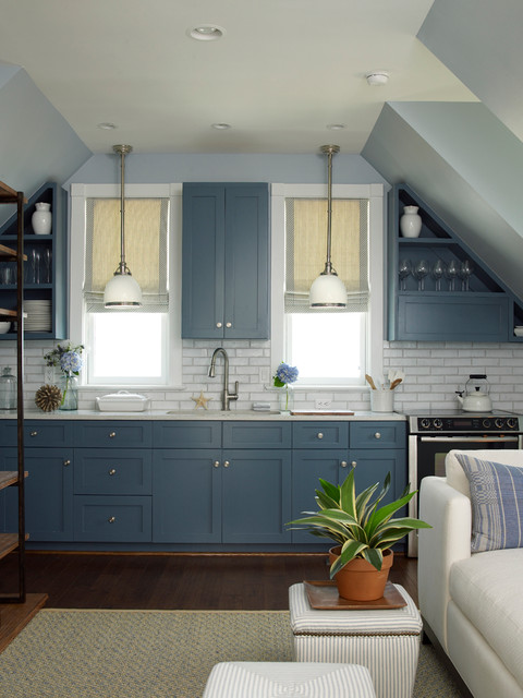 East Beach transitional-kitchen