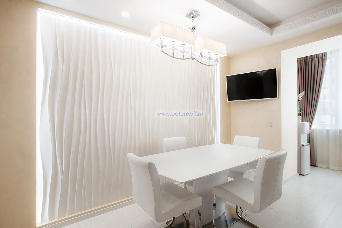 Реализация дизайн-проекта интерьера квартиры на ул.Ботанической, г.Екатеринбург