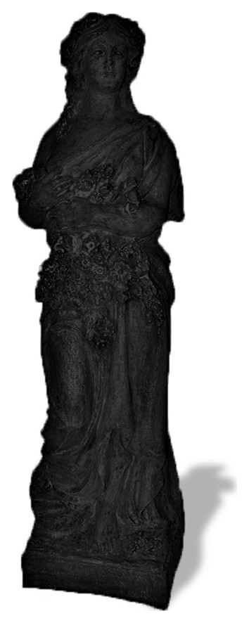 Four Seasons Spring Statue, Black