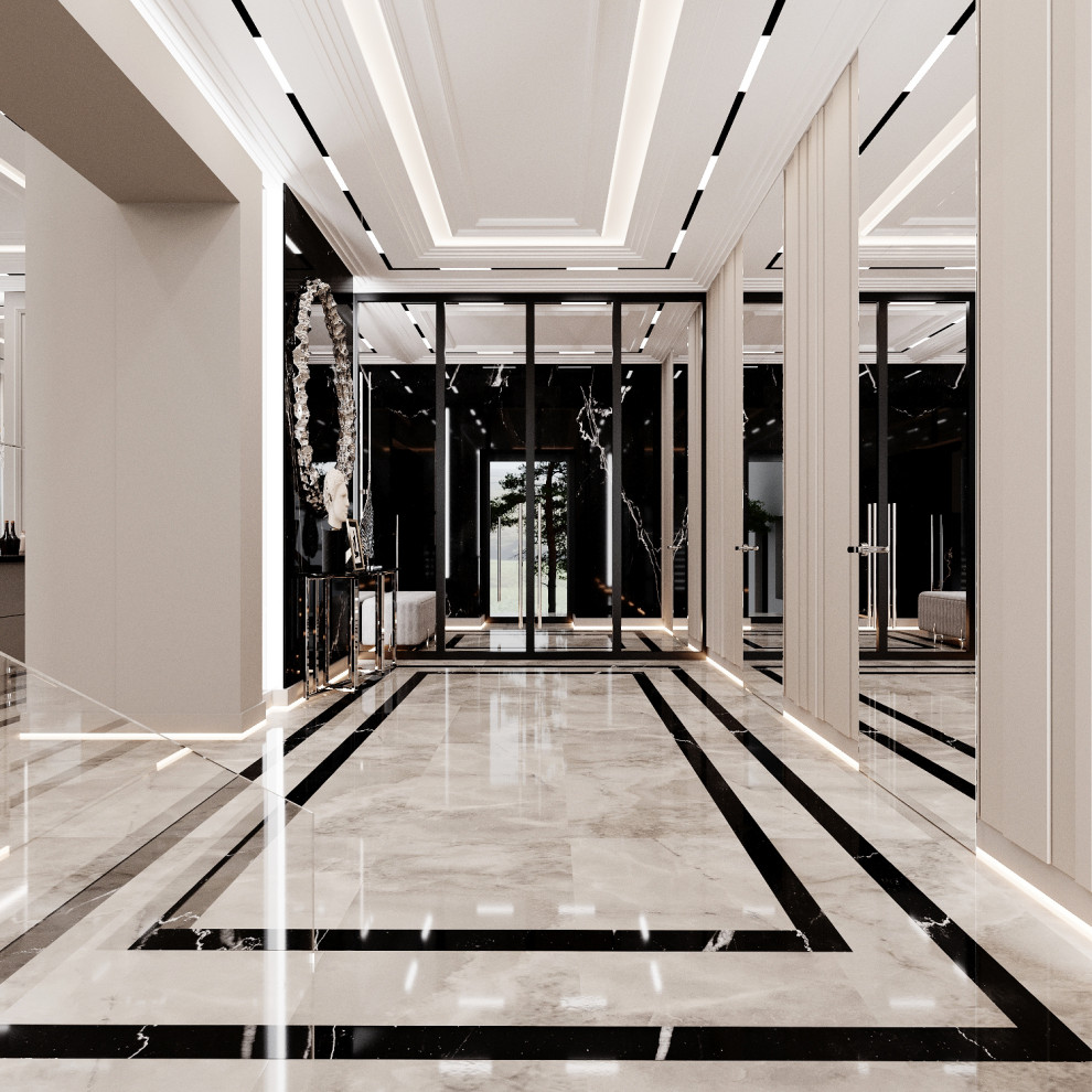 Дизайн гостиной в частном доме