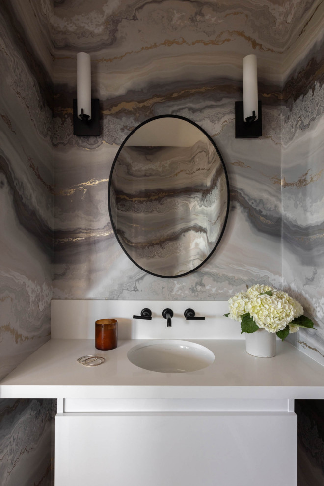 High St. Santa Cruz - New Home - Beach Style - Powder Room - Other - by ...