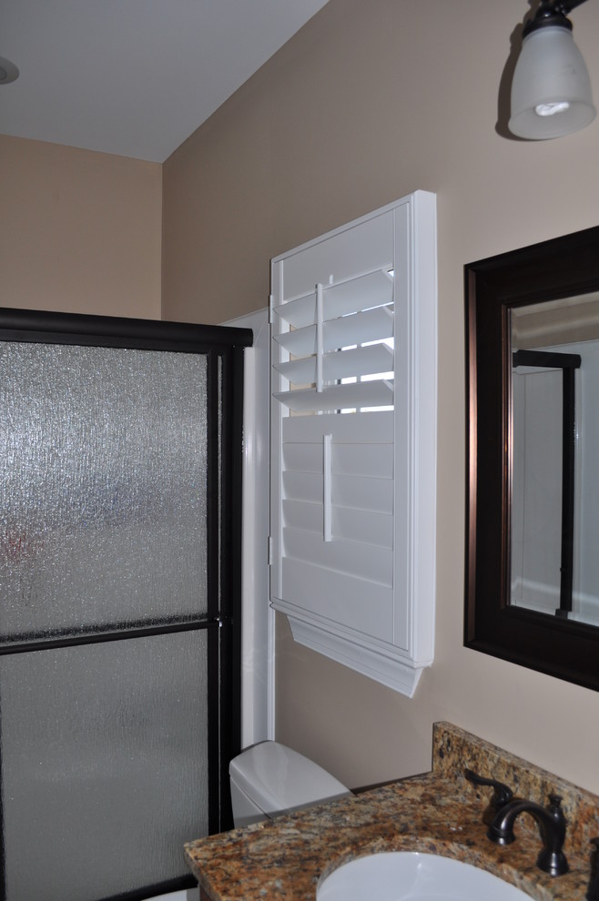 Plantation Shutters Traditional Bathroom Other by Southern