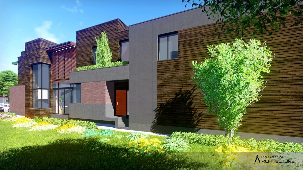 Современная резиденция для респектабельной семьи