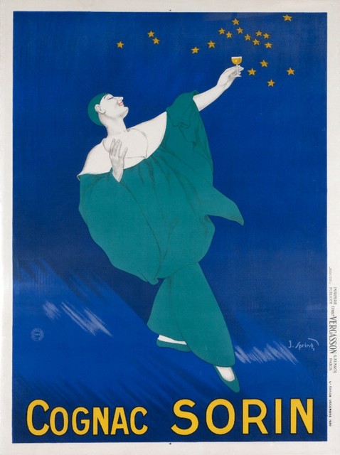 Cognac Sorin Vintage Poster Ist Spring France C 1930 Print