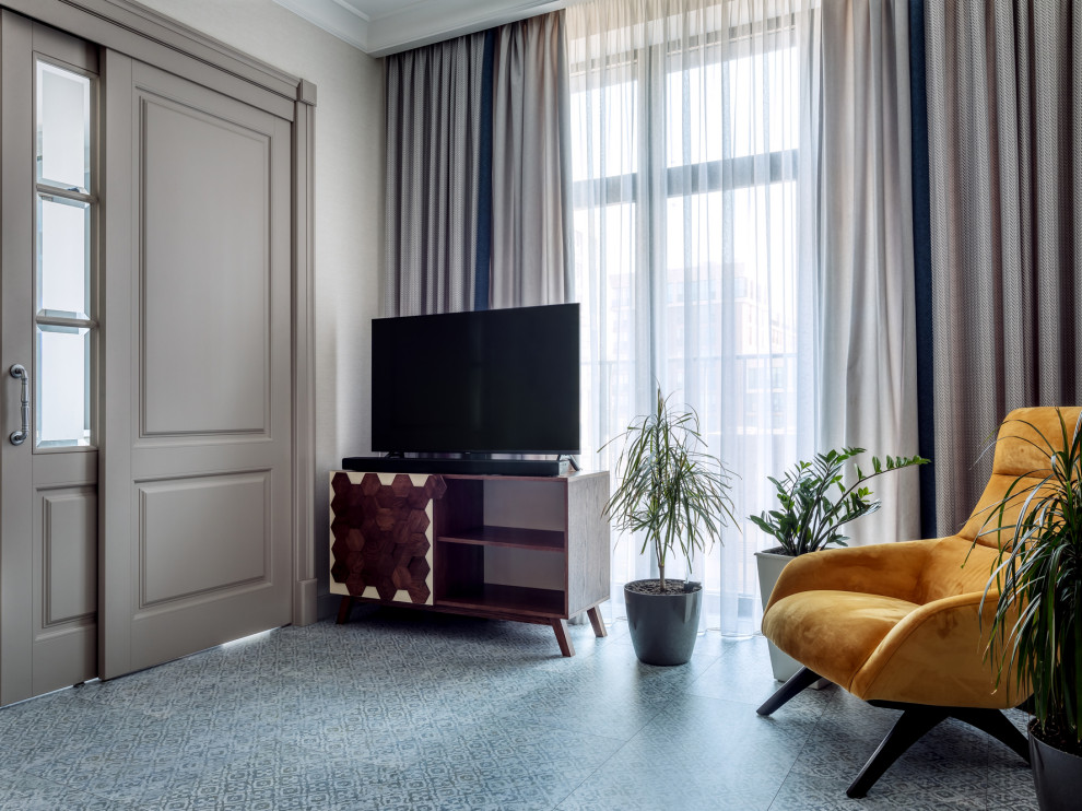 Квартира для большой семьи в стиле современной классике