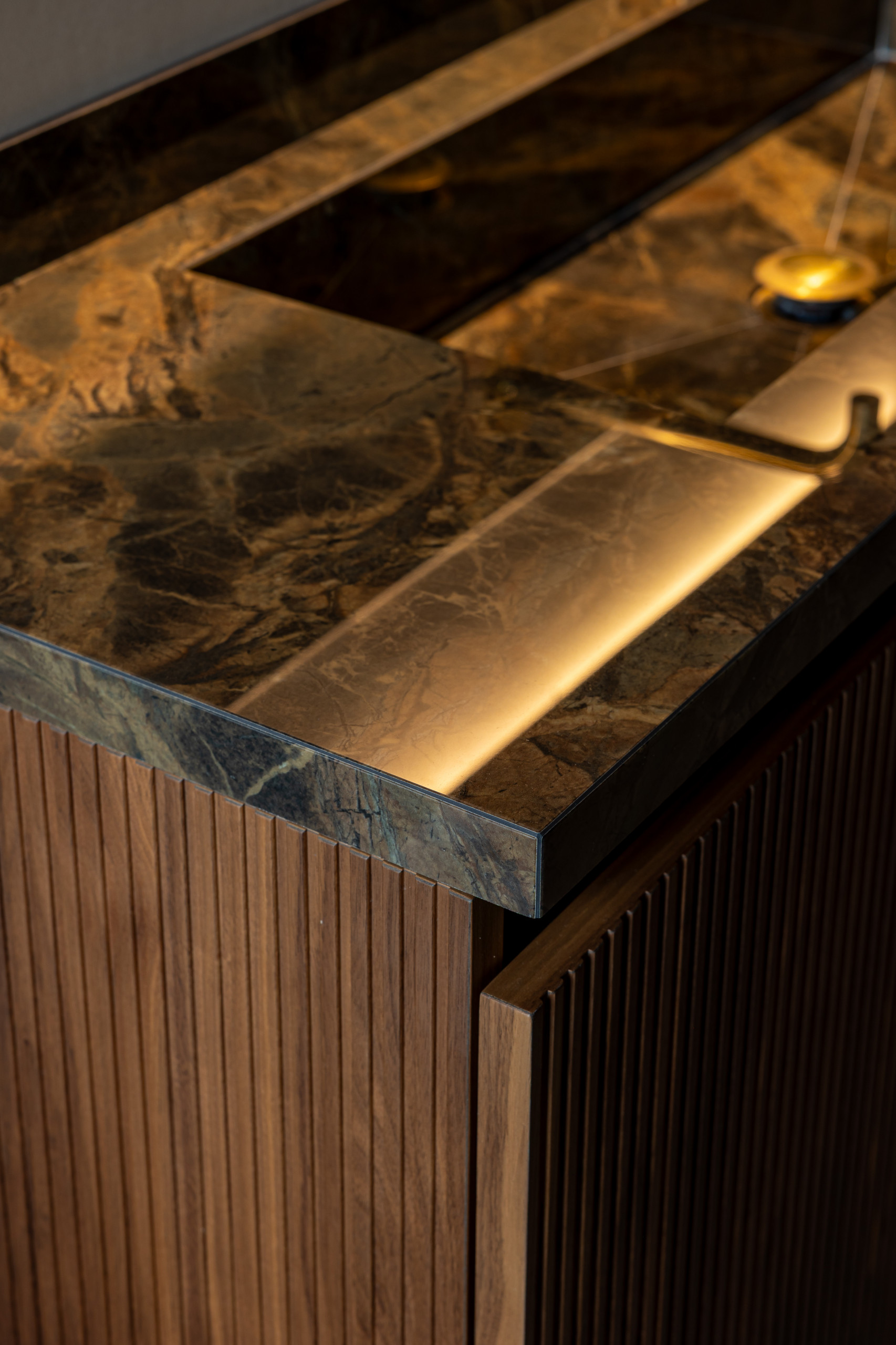 Dettaglio piano bagno