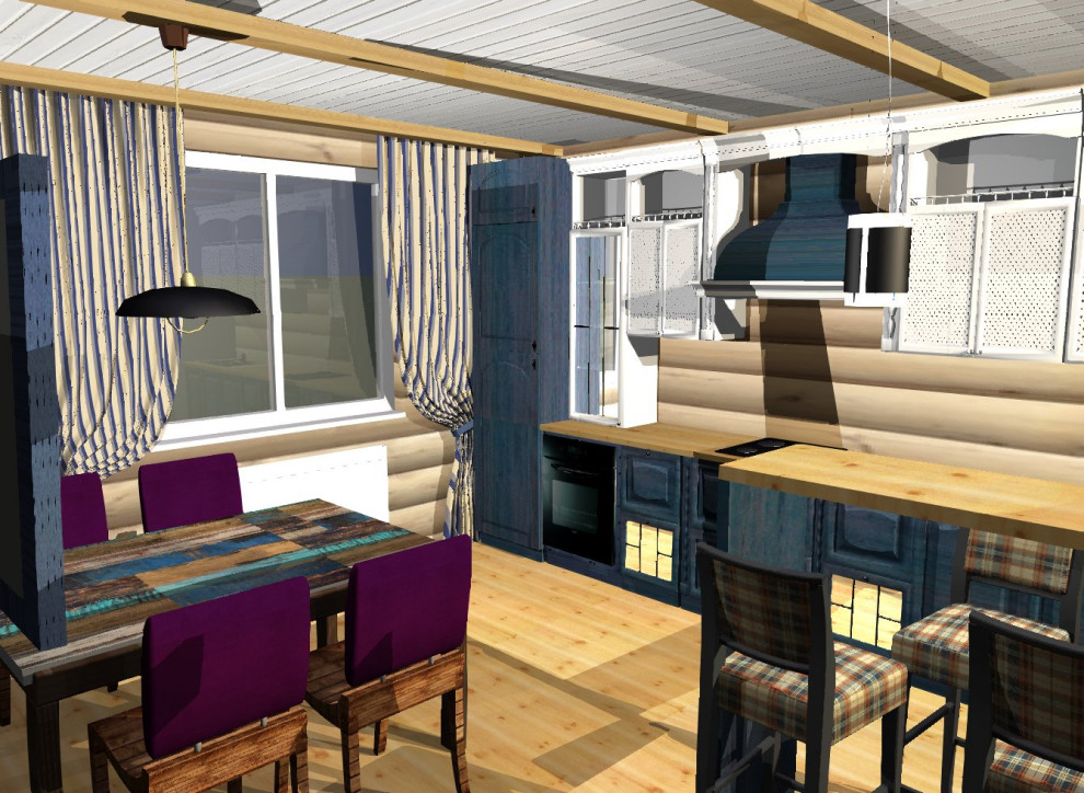 Дом из рубленного бревна