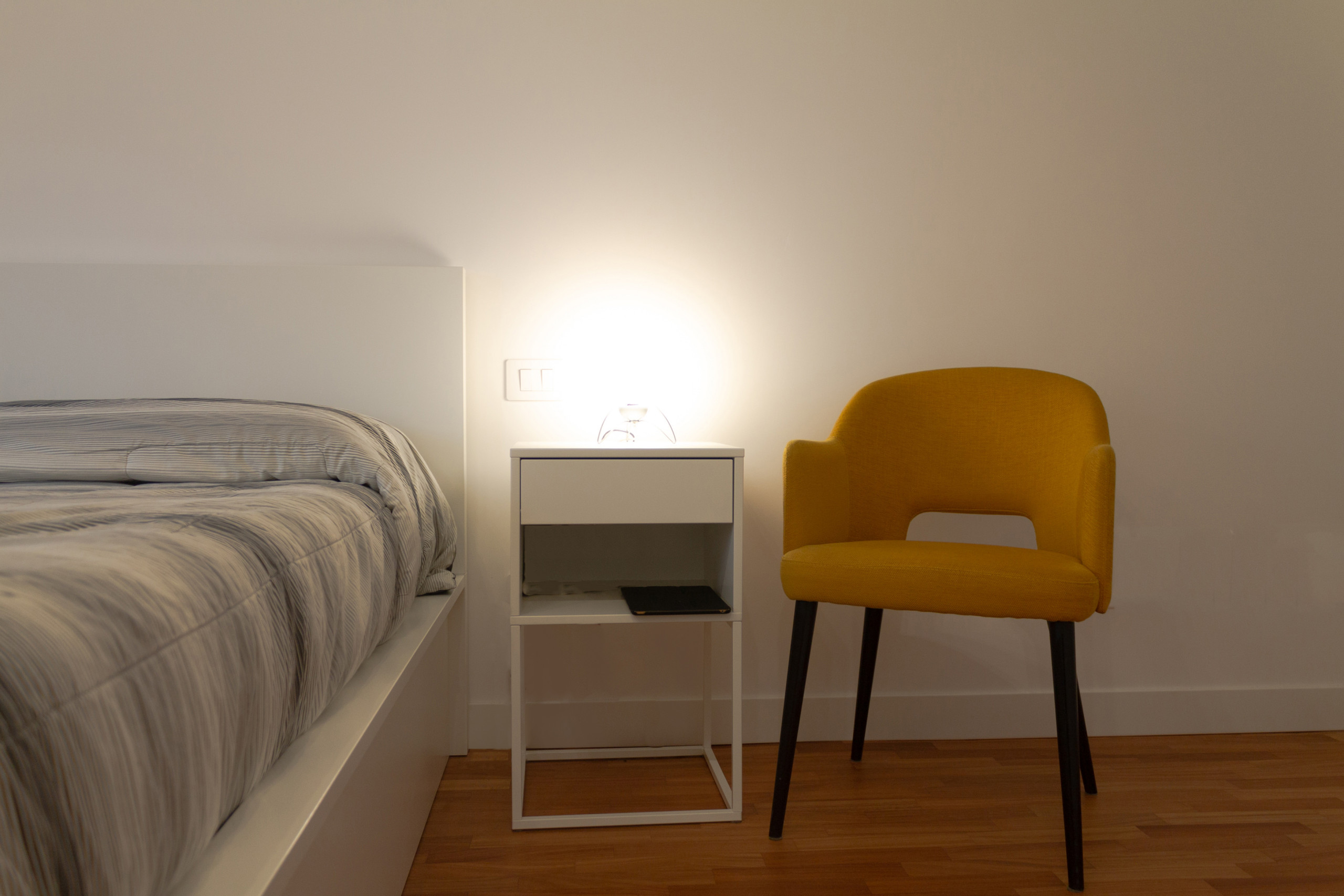 Camera da letto_Appartamento in zona Casetta Mattei