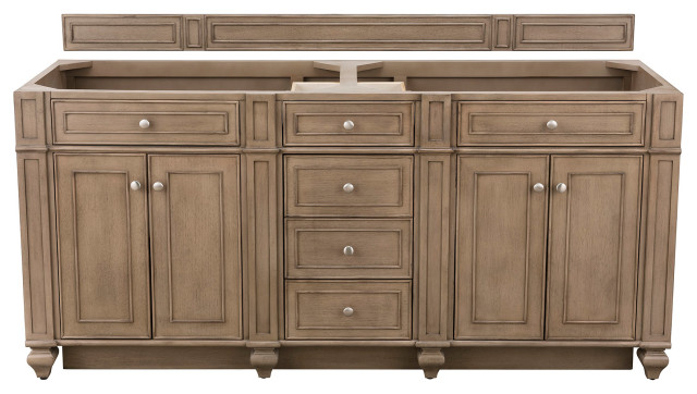 Bristol 72" Double Vanity - Traditional - Bathroom ...