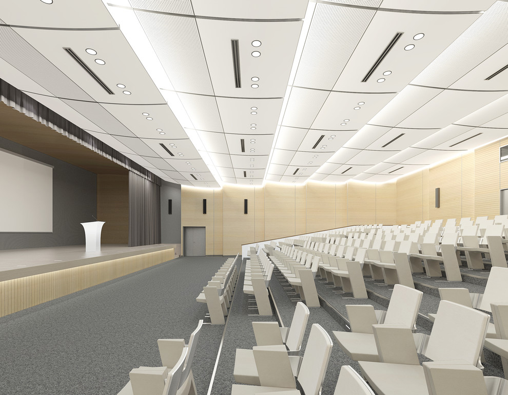 Дизайн интерьера административно-делового центра в Новой Москве