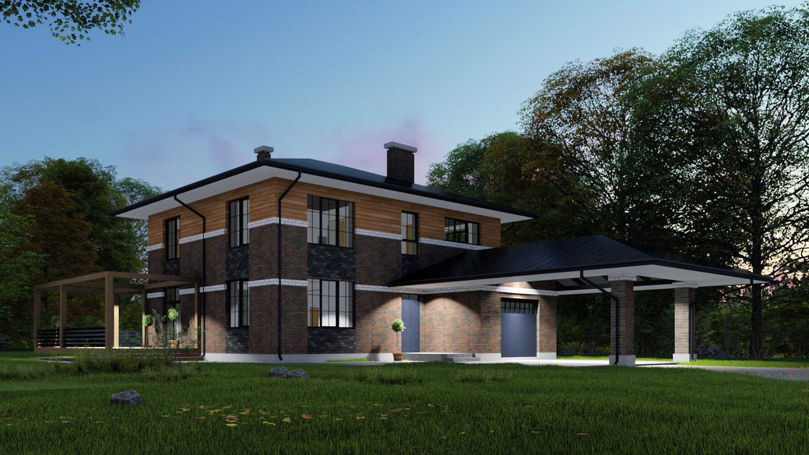 Prairie house 200+50+30