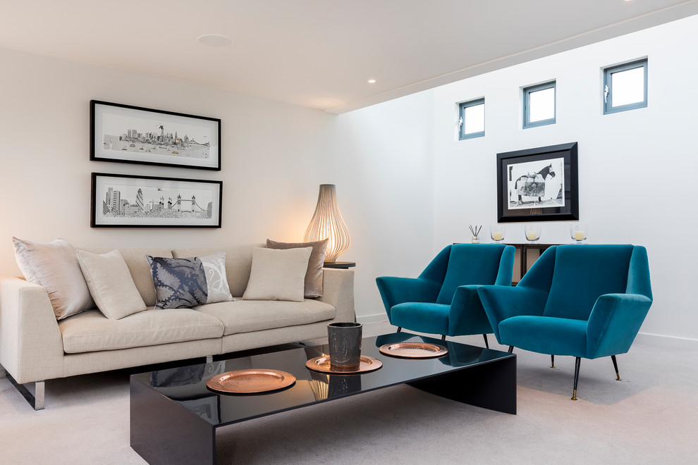 Chic & Stylish Full Home Refurbishment - Contemporary - Living Room