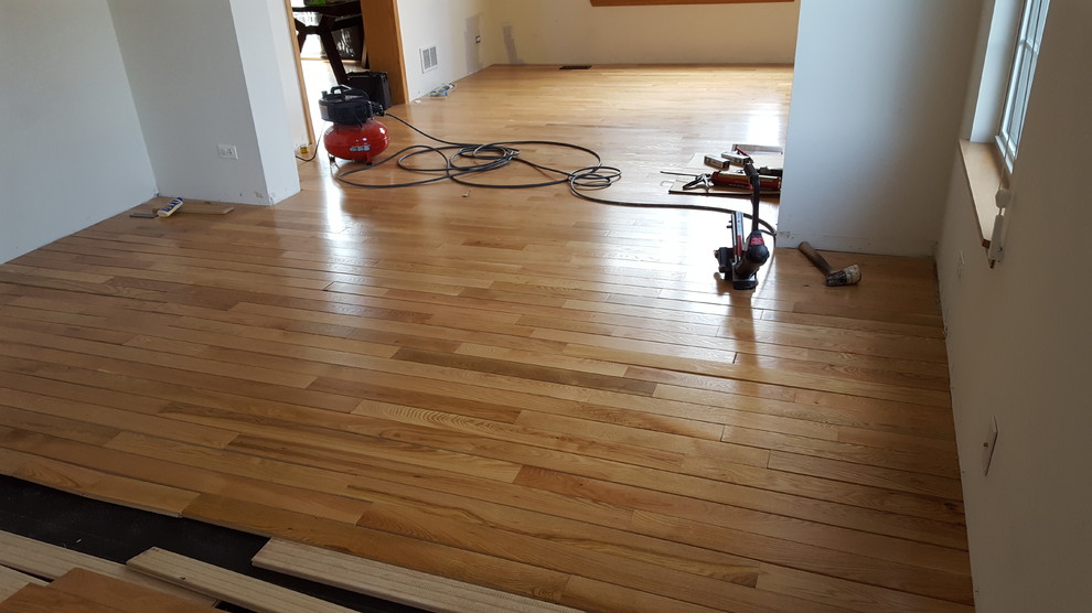 3 an 1/4 prefinished natural res5 oak