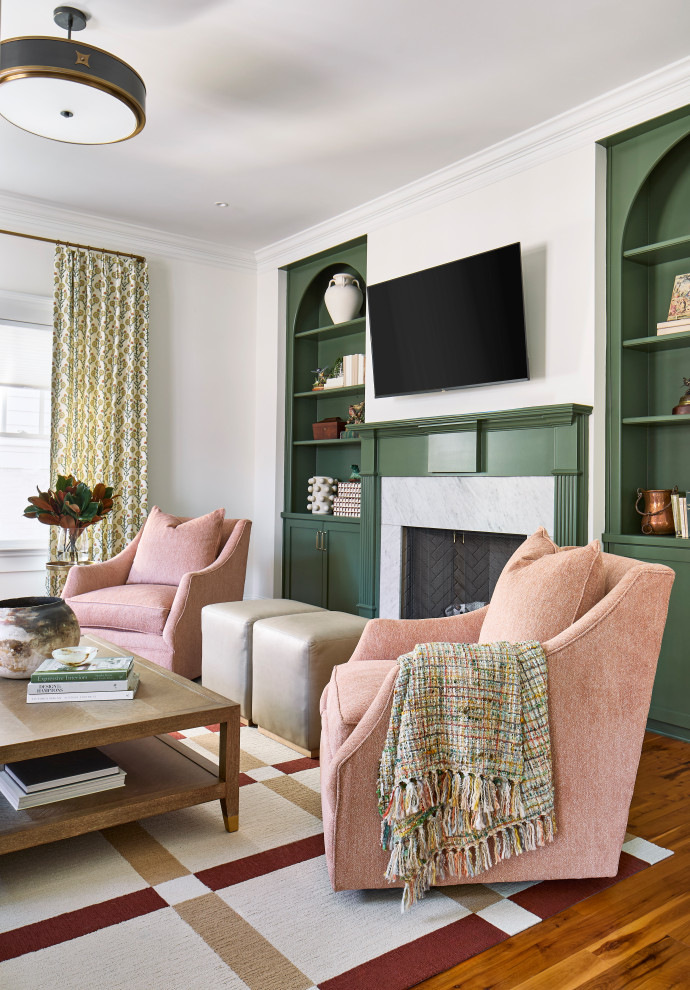 Classic Southern Home - Traditional - Living Room - Atlanta - by ...