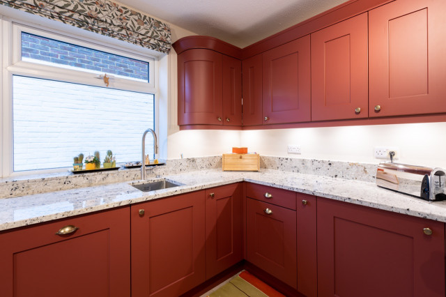 Spacious Apartment, Forest Row moderne-koekken