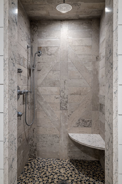 Long Beach klassisch-modern-badezimmer