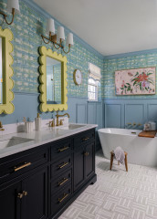 8 New Bathrooms With Stylish Tub Setups