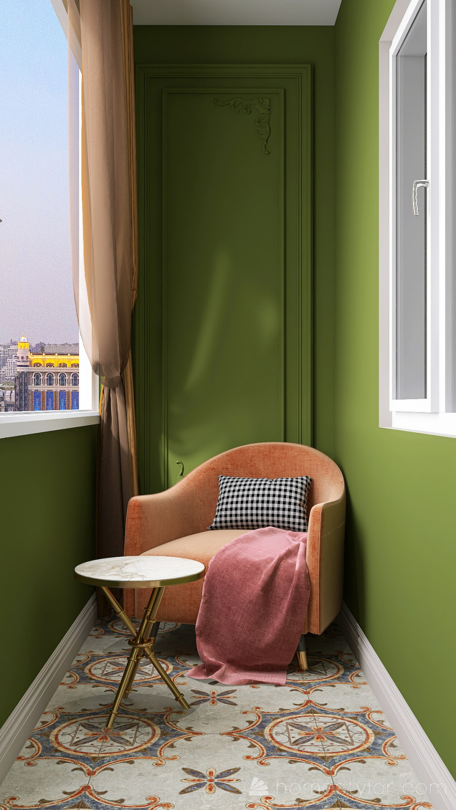 Трехкомнатная квартира