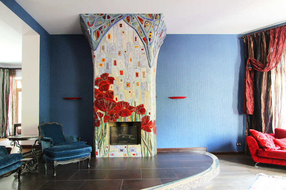 Камин "Маки"