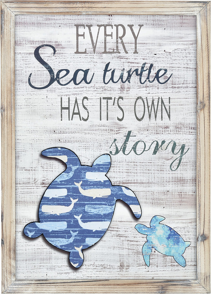 Sea Turtle Tales Wall Accent In Cool Waters Beach Style Accents By Hedgeapple - Sea Turtle Wood Slat Wall Art Sea Turtle Tales Wall Accent In Cool Waters Beach Style Accents By Hedgeapple - Sea Turtle Wood Slat Wall Art