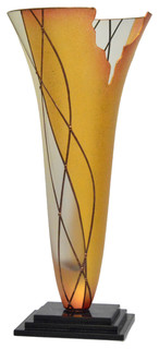 Pompeii Decorative Glass Vase Arts Crafts Vases By Svaja