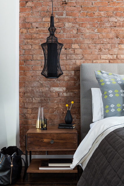 Flatiron Loft industrial-dormitorio