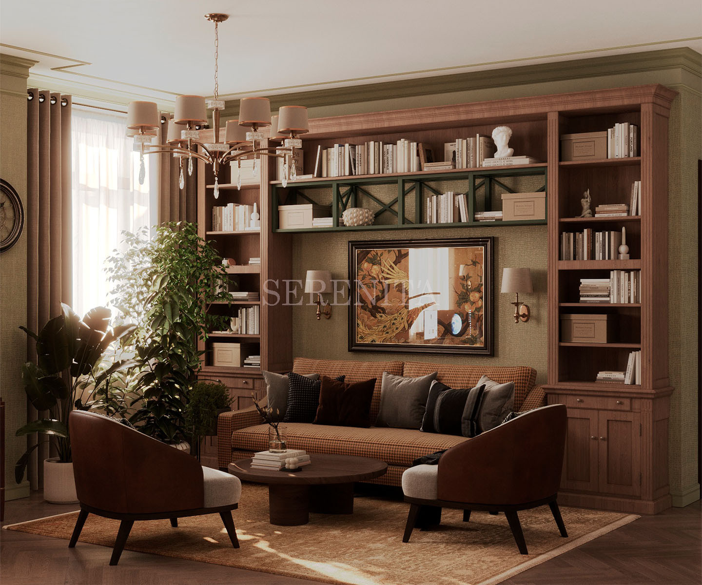 Эко стиль в квартире ЖК Арбат