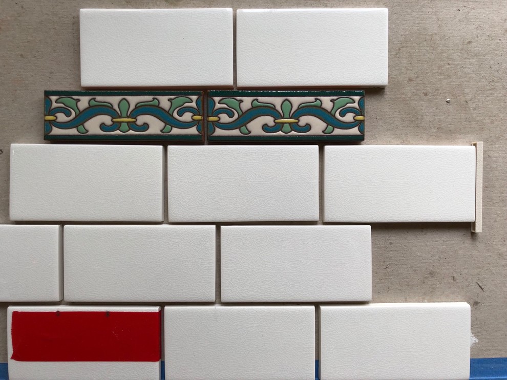 Subway tile: spacing (grout width) and offset