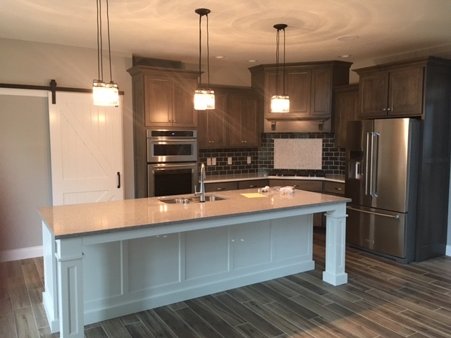 Inspiration for a transitional kitchen remodel in Chicago