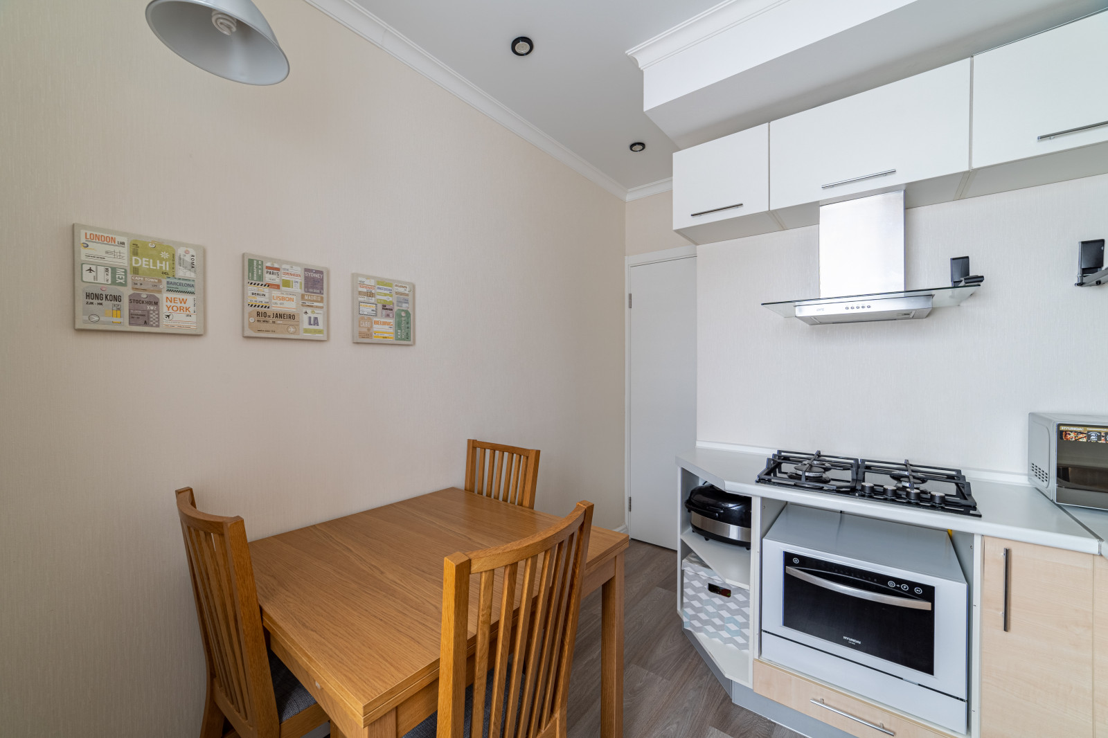 Кухня вид от окна