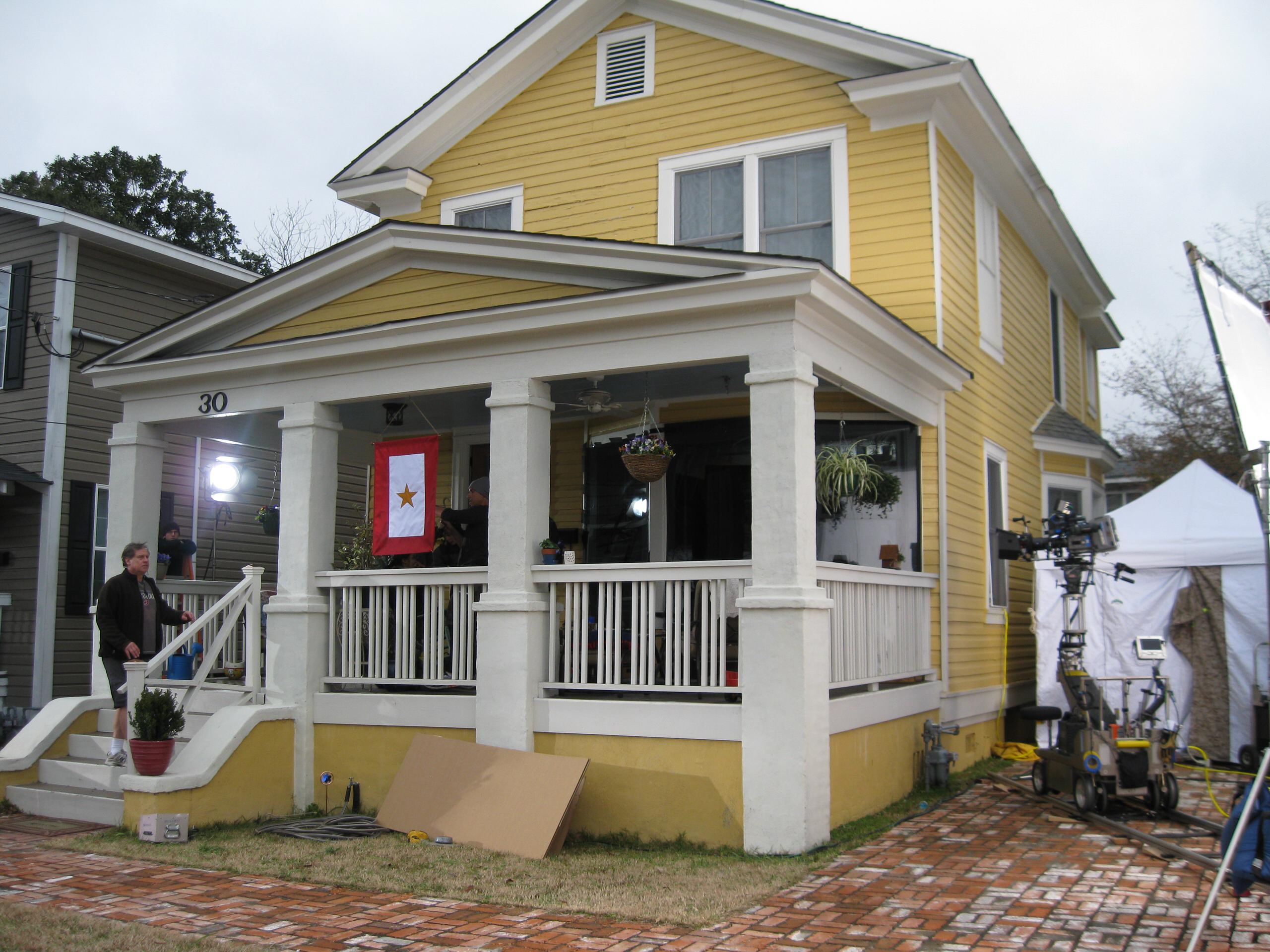 Maple St., Army Wives Production