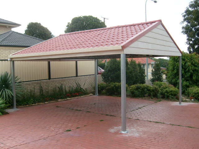 Metal Carport Roofing - Minimalistisch - Melbourne - von Metile ... Metal Carport Roofing - Minimalistisch - Melbourne - von Metile ...