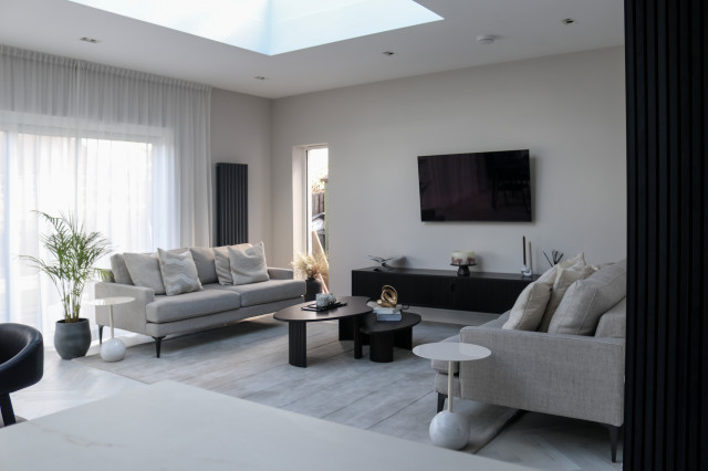 Rosewell Open Plan Space modern-kitchen