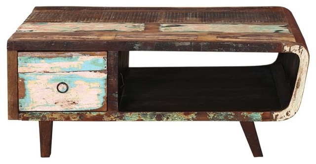 1950's Retro Reclaimed Wood TV Console Media Cabinet - Farmhouse -  Entertainment Centers And Tv Stands - by Sierra Living Concepts | Houzz