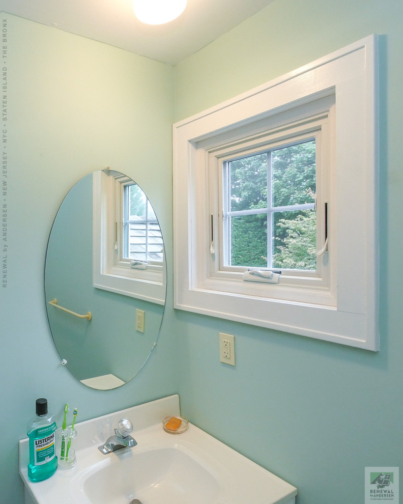 Lovely Bathroom with Awning Window - Renewal by Andersen New Jersey ...