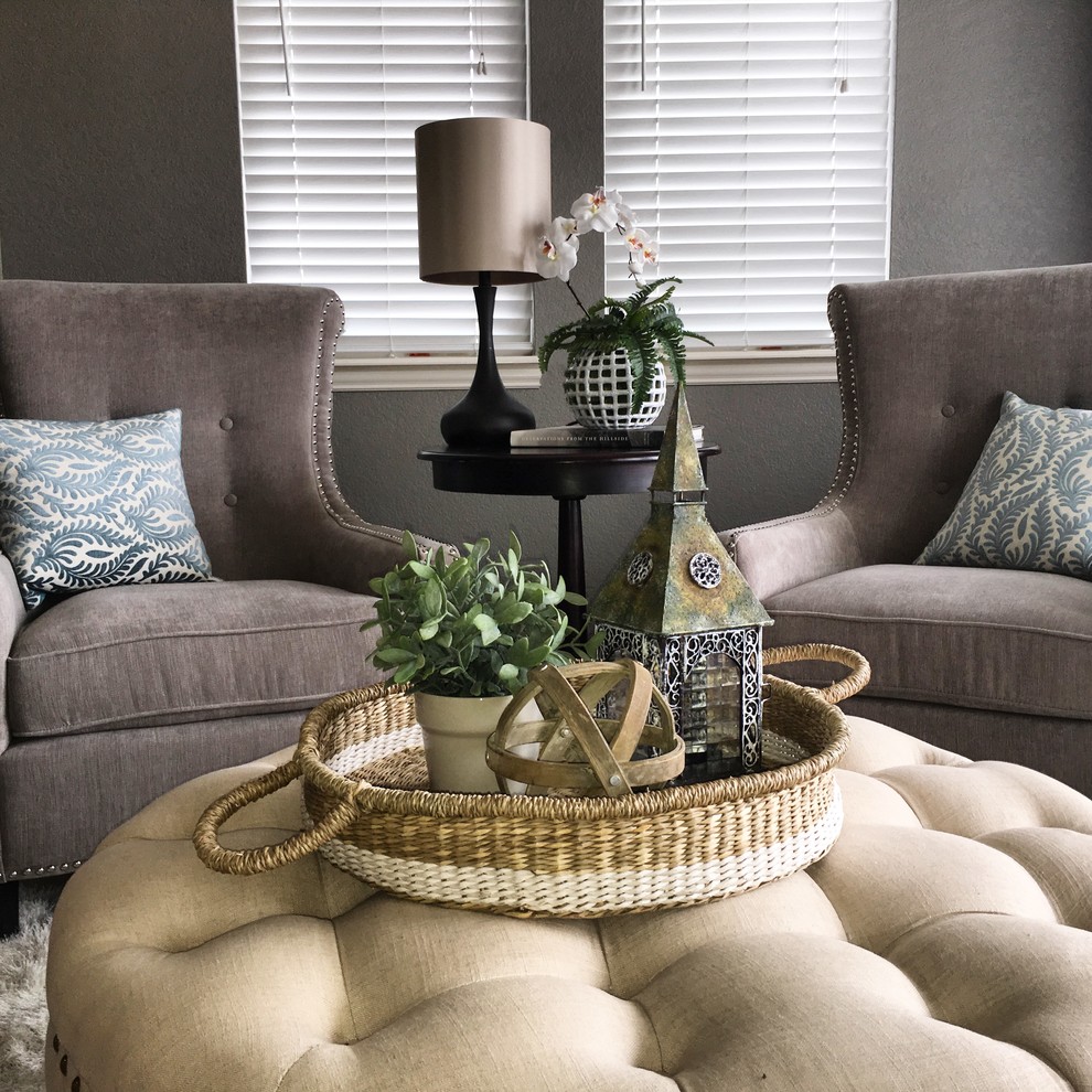 Home design - transitional home design idea in Denver