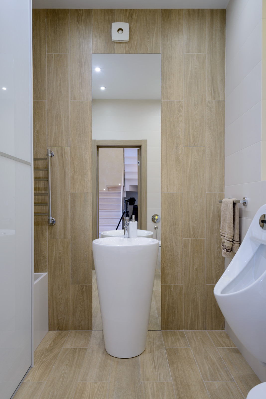 Двухъярусная квартира в стиле Экоминимализм