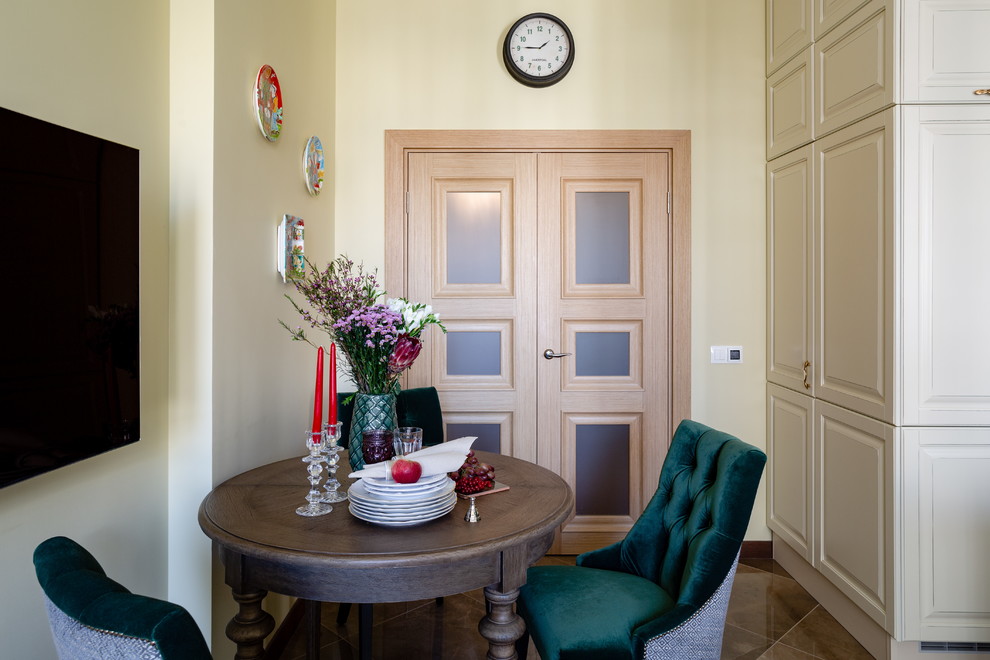 Кухня-гостиная в проекте "Лесная Зелень"