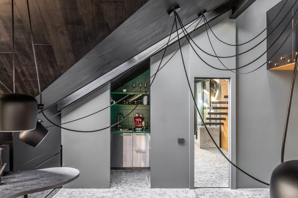 Офис в мансарде