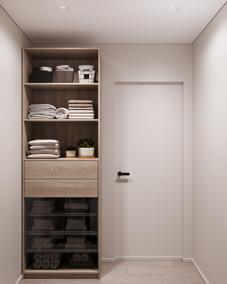 Современный интерьер в ЖК «Znak», Ижевск, 73 кв. м2