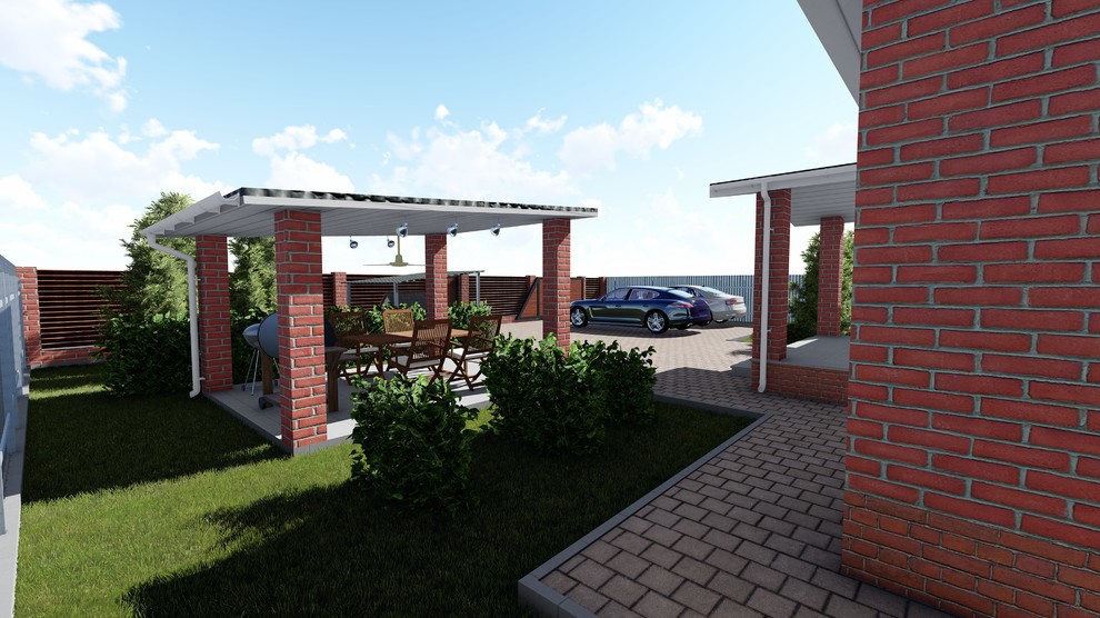 Дизайн-проект участка в поселке "Куюки"