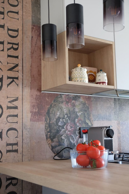Restyling Casa a Roma kitchen