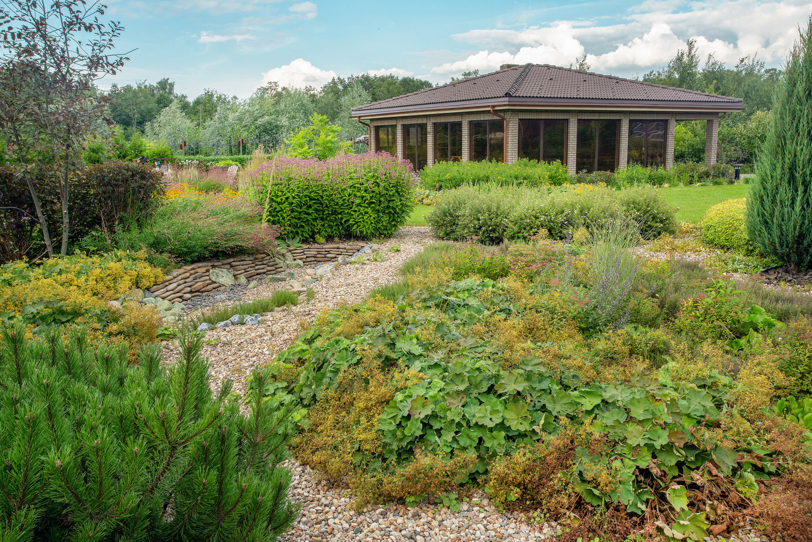 Проект Сада  в "Бельгийской деревне "