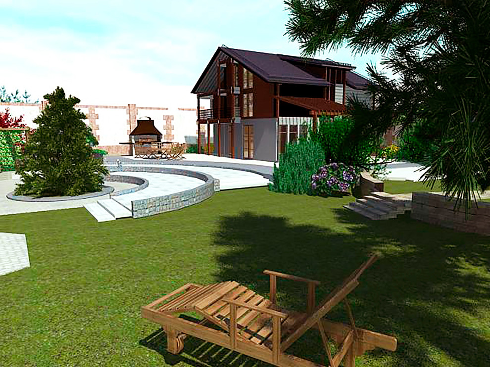 Эскизный проект ландшафтного благоустройства п. Кадниково