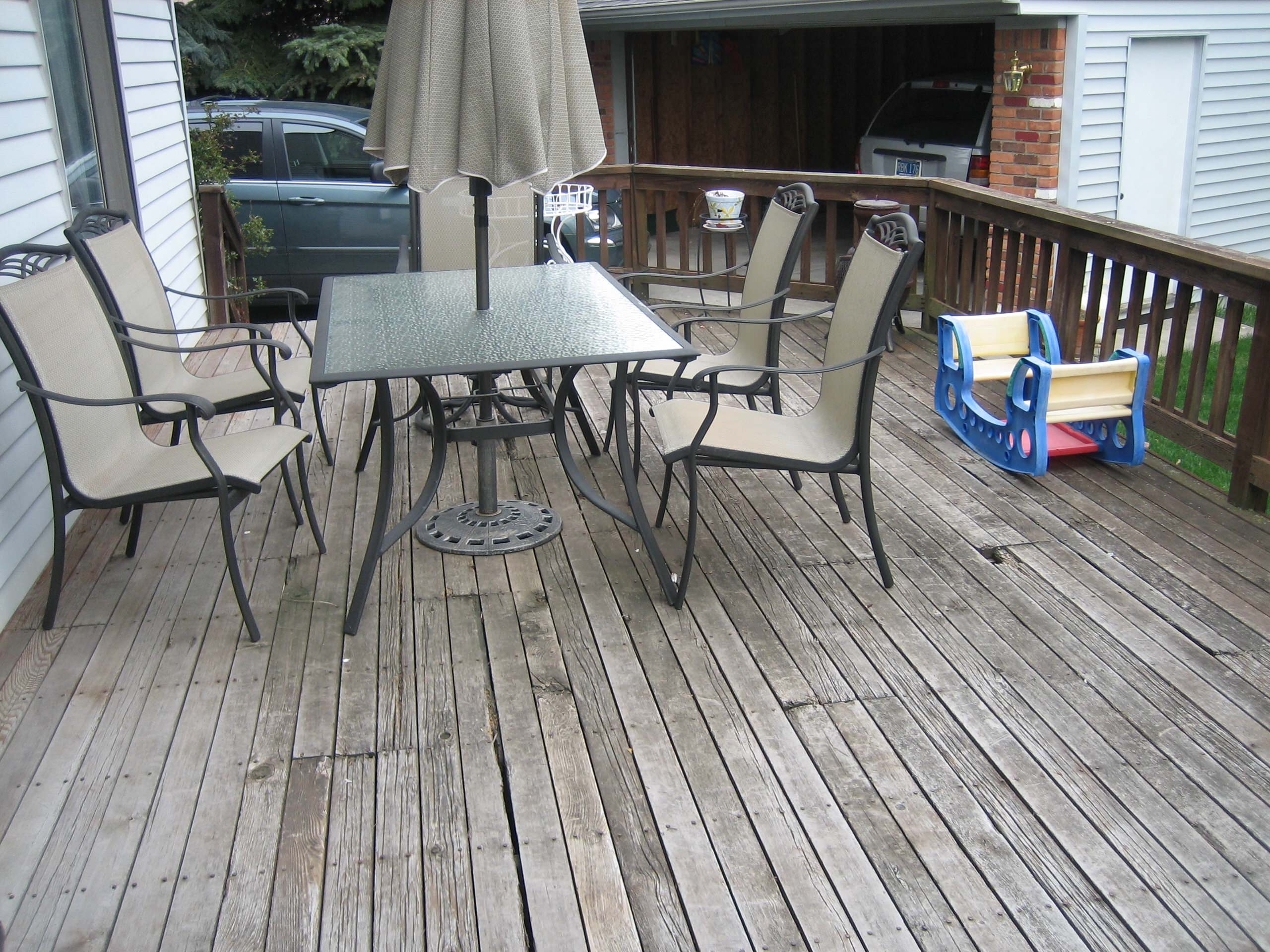 Birmingham Deck strip and replacewith Trex