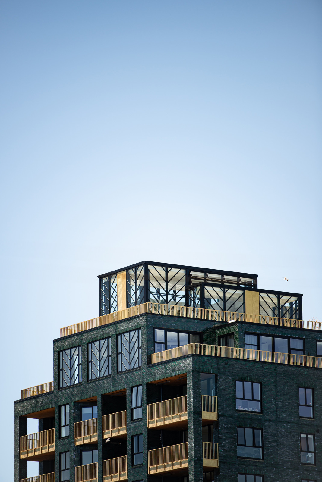 The Greenhouse luxury apartment building exterior